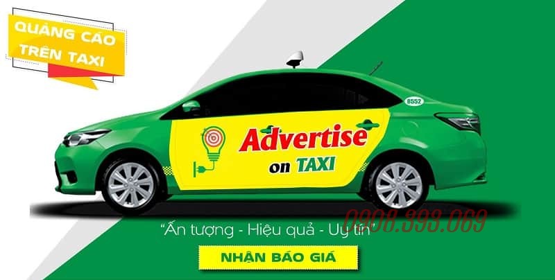quảng cáo taxi